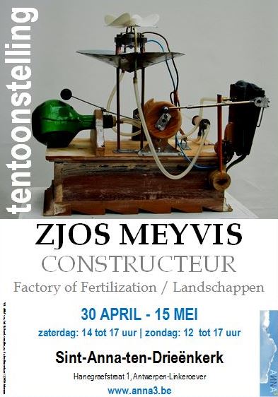 ANNA3 | Zjos Meyvis | Factory of Fertilization | Sint-Anna-ten-Drieënkerk | Lentetentoonstelling 2016 | Zaterdag 30 april 2016 tot zondag 15 mei 2016